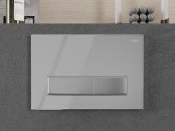 Mexen Fenix 09 splachovací tlačítko, lesklý chrom - 600999