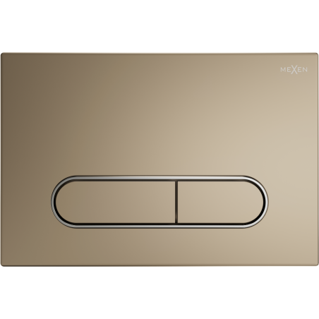 Mexen Fenix 11 splachovací tlačítko, zlaté šampaňské - 601104