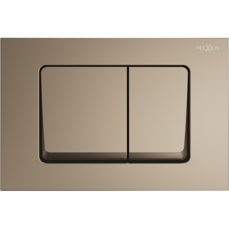 Mexen Fenix 10 XS splachovací tlačítko, zlatý šampaňský - 601004