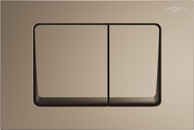 Mexen Fenix 10 XS splachovací tlačítko, zlatý šampaňský - 601004