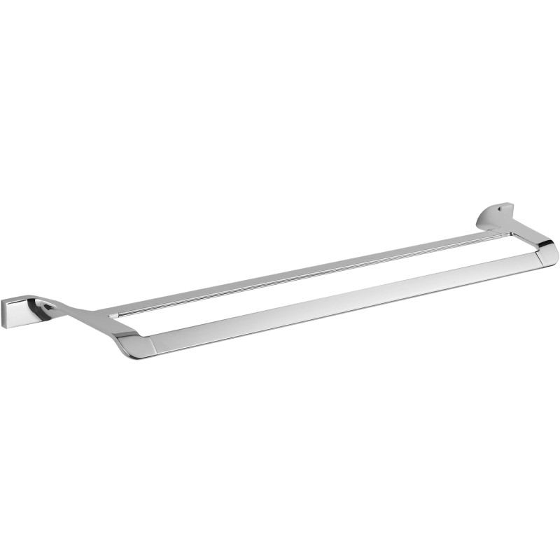 Mexen Rino dvojitý držák na ručník, chrom - 7027025-00