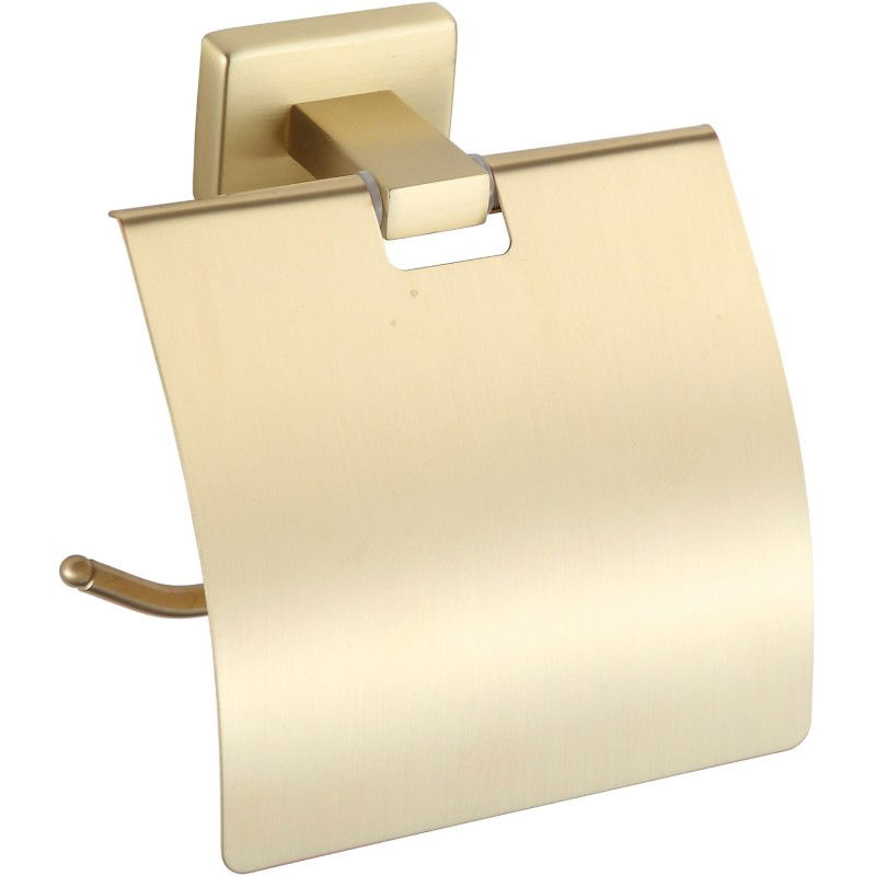 Mexen Arno držák na toaletní papír, kartáčovaný zlatý - 7020733-55
