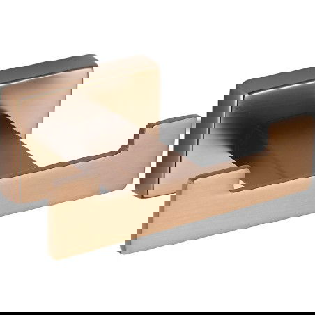 Mexen Arno dvojitý háček na ručník, kartáčovaná měď - 7020735-65