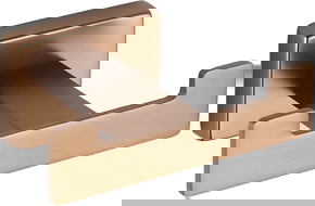 Mexen Arno dvojitý háček na ručník, kartáčovaná měď - 7020735-65