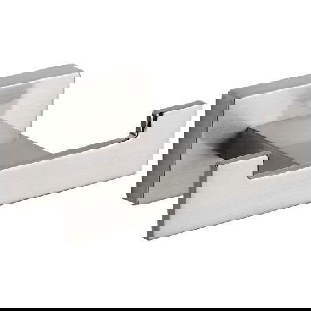 Mexen Arno dvojitý háček na ručník, kartáčovaný nikl - 7020735-97