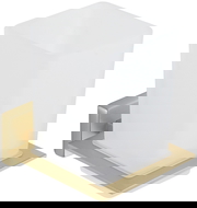 Mexen Arno kelímek na zubní kartáčky, zlatý kartáčovaný - 7020738-55