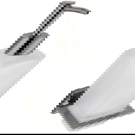 Mexen Arno dávkovač mýdla, černý chrom - 70207388-73