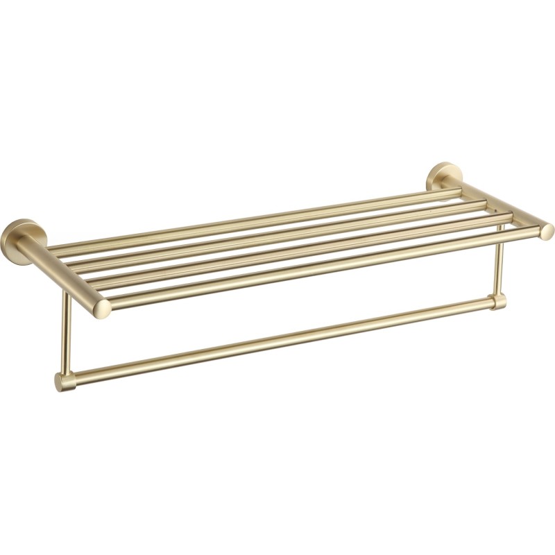 Mexen Remo police na ručníky, zlatá kartáčovaná - 7050720-55