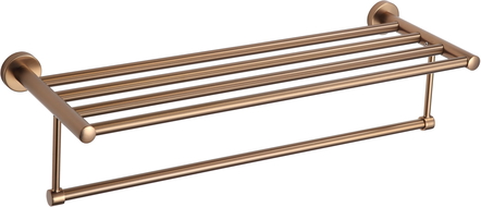 Mexen Remo police na ručníky, kartáčovaná měď - 7050720-65