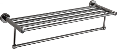 Mexen Remo police na ručníky, černý chrom - 7050720-73