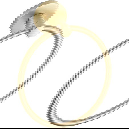 Mexen Remo věšák na ručníky, zlatý kartáčovaný - 7050732-55