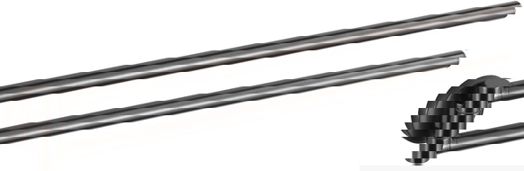 Mexen Remo dvojitý otočný držák na ručník, kartáčovaná gun gray - 70507255-66