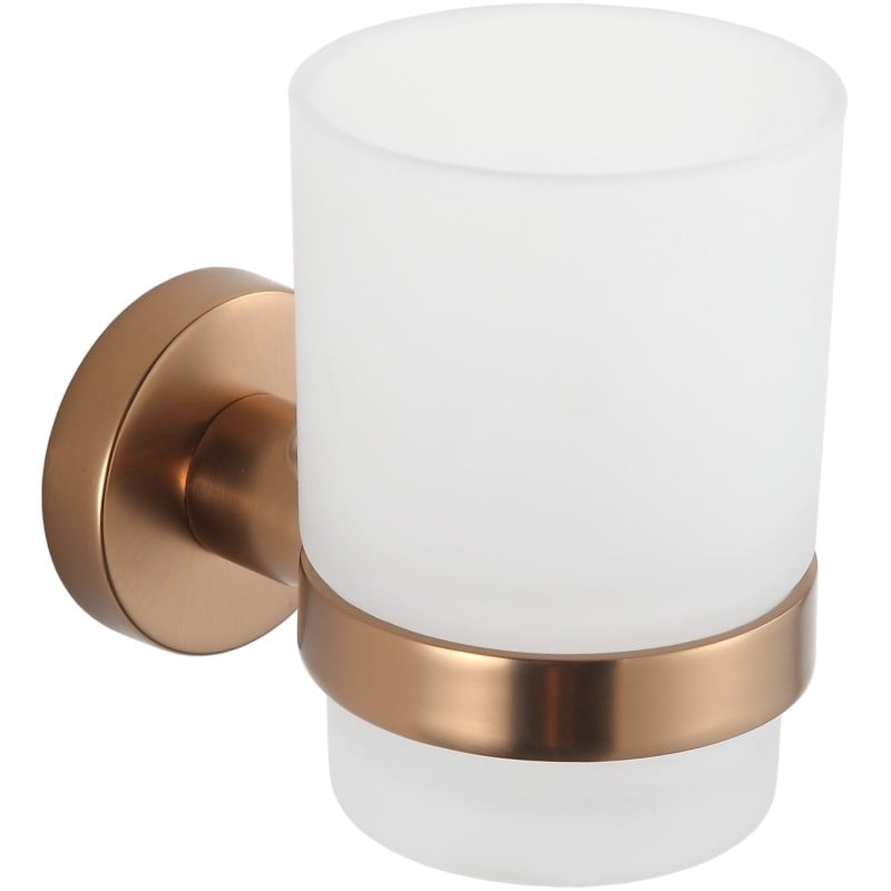 Mexen Remo pohárek na kartáčky, kartáčovaná měď - 7050738-65