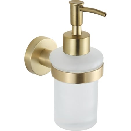 Mexen Remo dávkovač mýdla, kartáčovaný zlatý - 70507388-55