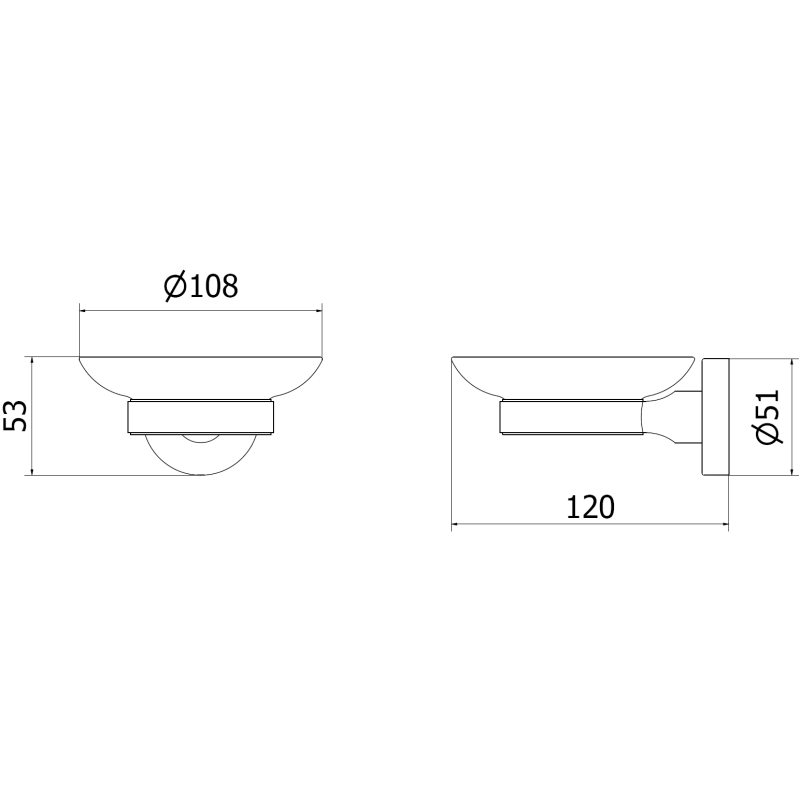 Mexen Remo mýdlenka, zlatá - 7050739-50