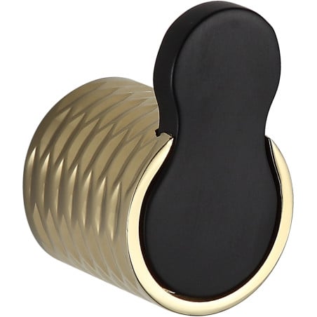 Mexen Base háček na ručník, černý/zlatý - 7088235-57