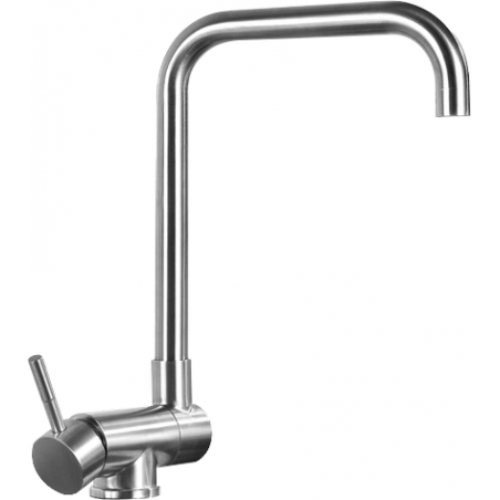 Mexen Madox kuchyňská baterie podokenní, inox - 672000-00