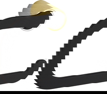 Mexen Base držák na toaletní papír, černý/zlatý - 7088233-57