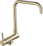 Mexen Madox kuchyňská baterie podokenní, zlatá kartáčovaná - 672000-50