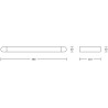 Mexen Adox dvojitý věšák na ručníky, chrom - 7018225-00