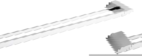 Mexen Adox dvojitý věšák na ručník, chrom - 7018225-00