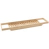 Mexen Bamboo polička na vanu 70 cm, přírodní bambus - 701070-00