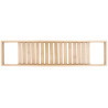 Mexen Bamboo police na vanu 80 cm, přírodní bambus - 701080-00