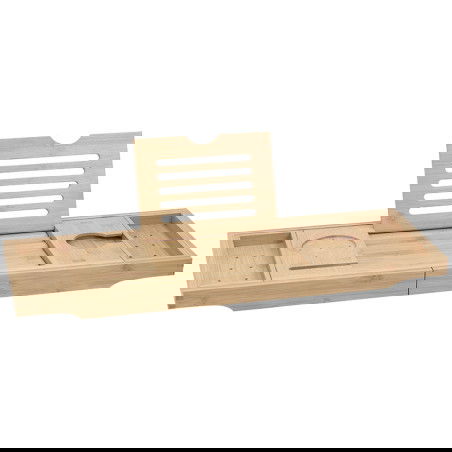 Mexen Bamboo police na vanu 70-105 cm, bambus přírodní - 701170-00