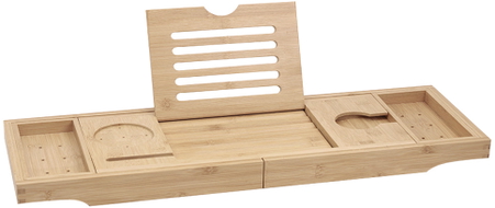 Mexen Bamboo police do vany 70-105 cm, přírodní bambus - 701170-00