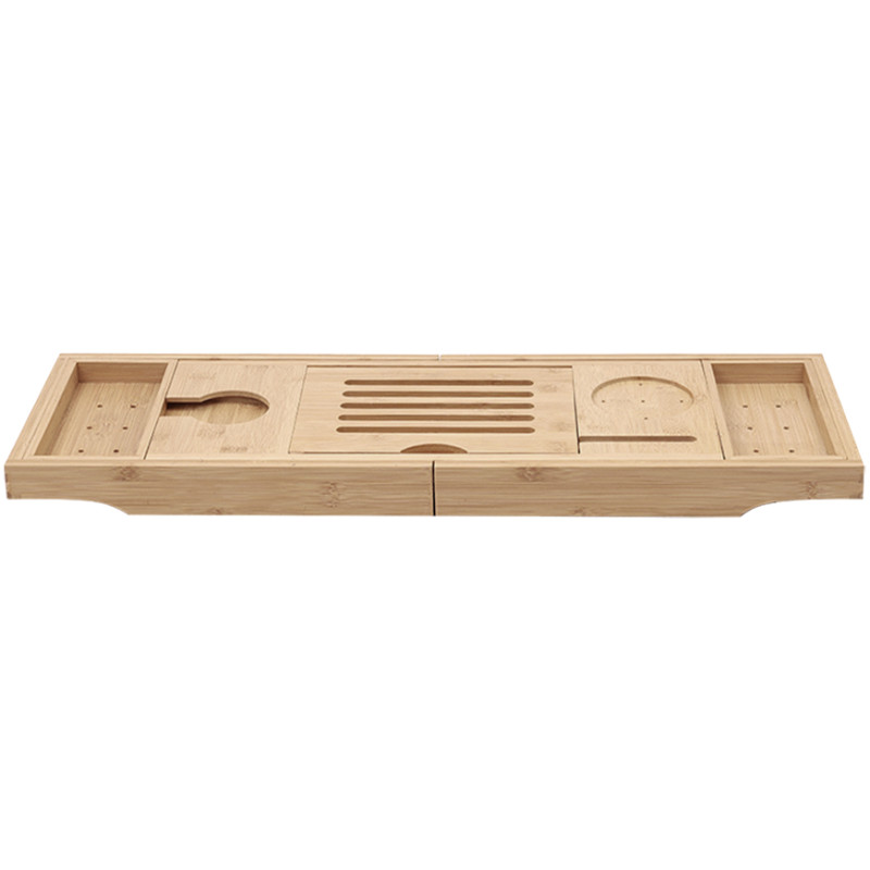 Mexen Bamboo police do vany 70-105 cm, přírodní bambus - 701170-00