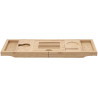 Mexen Bamboo police do vany 70-105 cm, přírodní bambus - 701170-00