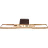 Mexen Bamboo polička na vanu 70-100 cm, přírodní bambus - 701270-00