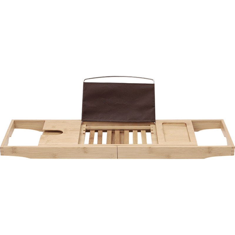 Mexen Bamboo polička na vanu 70-100 cm, přírodní bambus - 701270-00