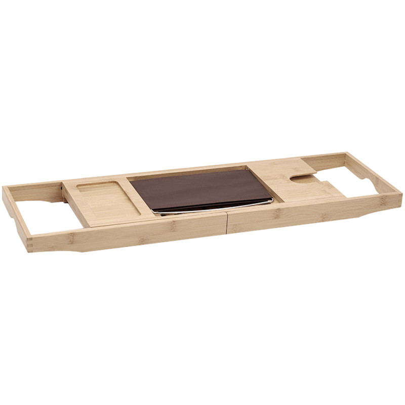 Mexen Bamboo polička na vanu 70-100 cm, přírodní bambus - 701270-00