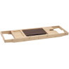 Mexen Bamboo polička na vanu 70-100 cm, přírodní bambus - 701270-00