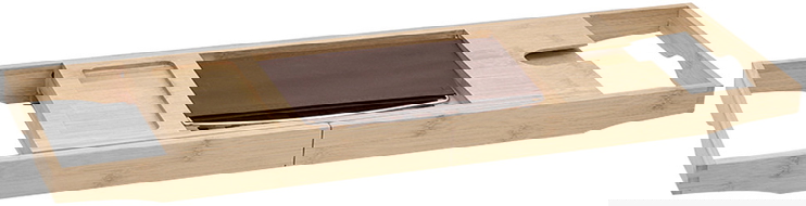 Mexen Bamboo police na vanu 70-100 cm, přírodní bambus - 701270-00