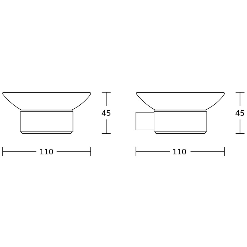 Mexen Adox mýdlenka, zlatá - 7018239-50