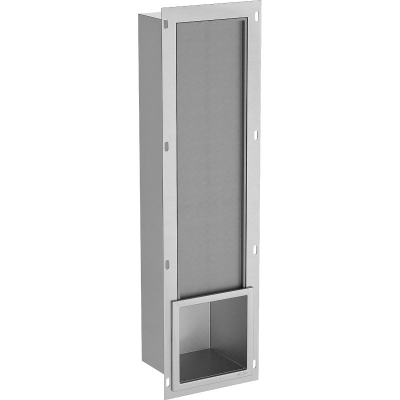 Mexen X-Wall-B zásobník na toaletní papír, inox - 1915