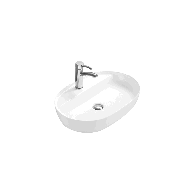 Mexen Adel umyvadlo na desku 60 x 41 cm, bílá - 22166000