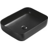 Mexen Carla umyvadlo na desku 50 x 39 cm, černá mat - 21555085