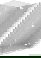 Mexen Lunar sprchový kout s otočnými dveřmi pravý 70 x 90 cm, transparentní, bílá - 834-070-090-20-00-P