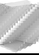 Mexen Lunar L sprchový kout s otevíracími dveřmi levý 75 x 80 cm, transparentní, chrom - 834L-075-080-01-00-L