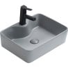 Mexen Eva umyvadlo na desku 48 x 37 cm, světle šedá matná- 21424961