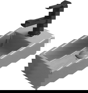 Mexen Inez umyvadlo na desku levé 40 x 20 cm, světle šedá matná - 21484061L