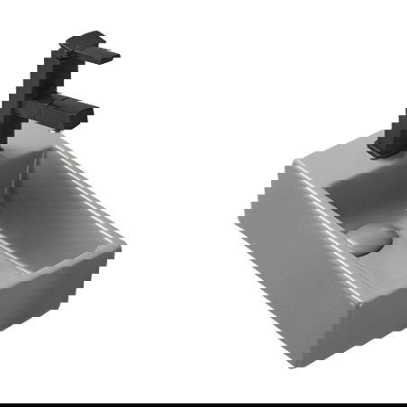 Mexen Inez umyvadlo na desku pravé 40 x 20 cm, šedá světlá matná - 21484061R