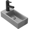 Mexen Inez umývadlo na desku pravé 40 x 20 cm, světle šedý mat - 21484061R