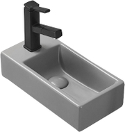Mexen Inez umývadlo na desku pravé 40 x 20 cm, světle šedý mat - 21484061R
