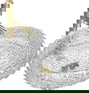 Mexen Celia skleněné umyvadlo na desku 44 x 44 cm, průhledné - 24034400