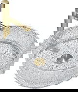 Mexen Dema skleněné umyvadlo na desku 39 x 39 cm, transparentní - 24043900