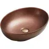 Mexen Iko umyvadlo na desku 52 x 39 cm, měděná - 22245251